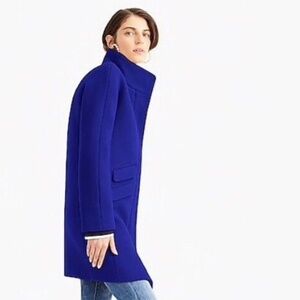 Like NEW J.CREW WOOL STADIUM CLOTH COCOON COAT size 0